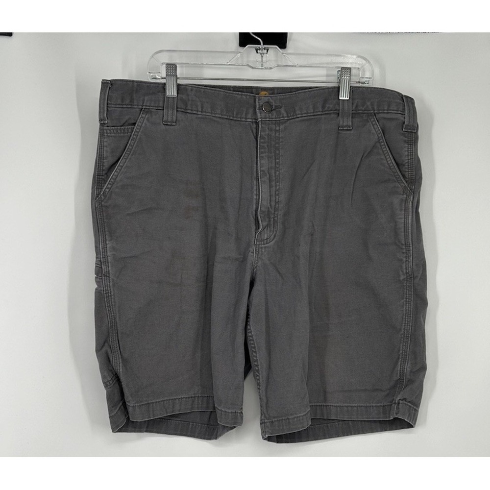 Carhartt Rugged Flex Relaxed Fit Shorts 102514-039 9" 9 Inch Inseam Size 40 - Picture 1 of 10